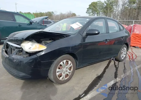 2010 Hyundai Elantra Blue z USA, uszkodzony, nr VIN KMHDU4AD1AU202558